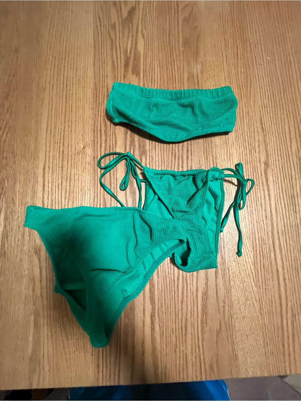 Women’s Good American 3 Piece Ribbed Bikini-